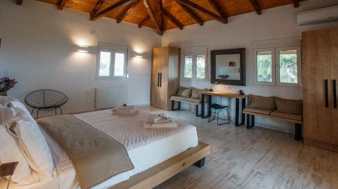 Olea Escape Villa in an Olive Estate Githio Exterior foto